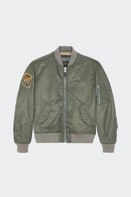 SCHOTT Bomber jacket Green