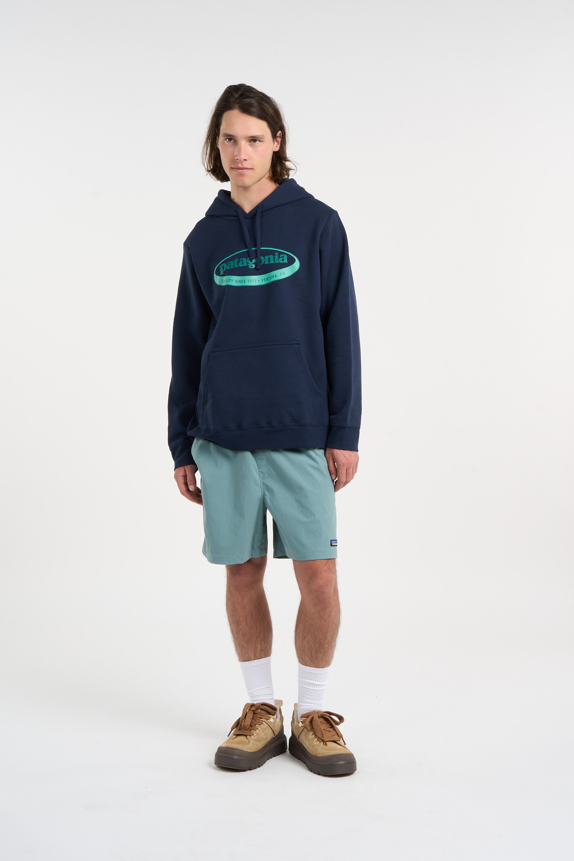 Hoodie PATAGONIA Bleu