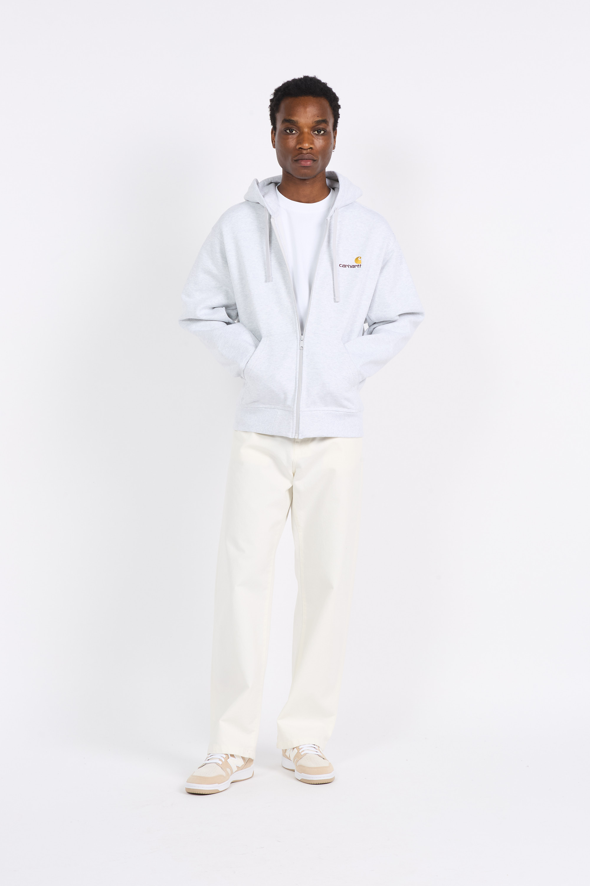 Zip-up hoodie Grey