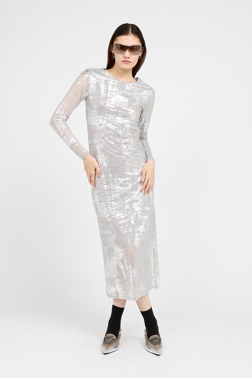 NOISY MAY Robe Gris