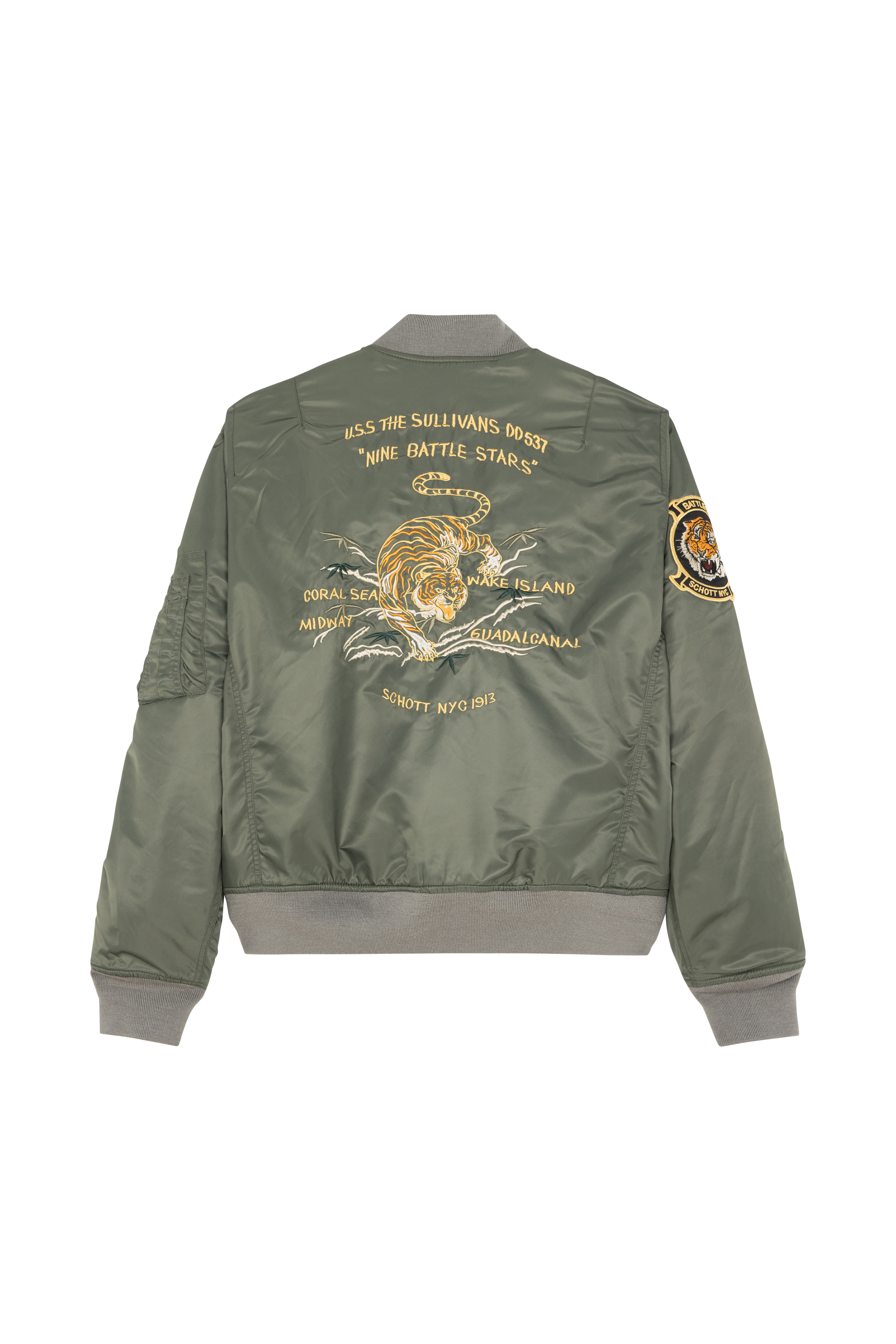 Bomber jacket Green