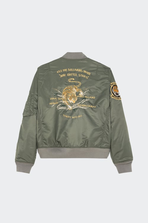 SCHOTT Bomber jacket Green