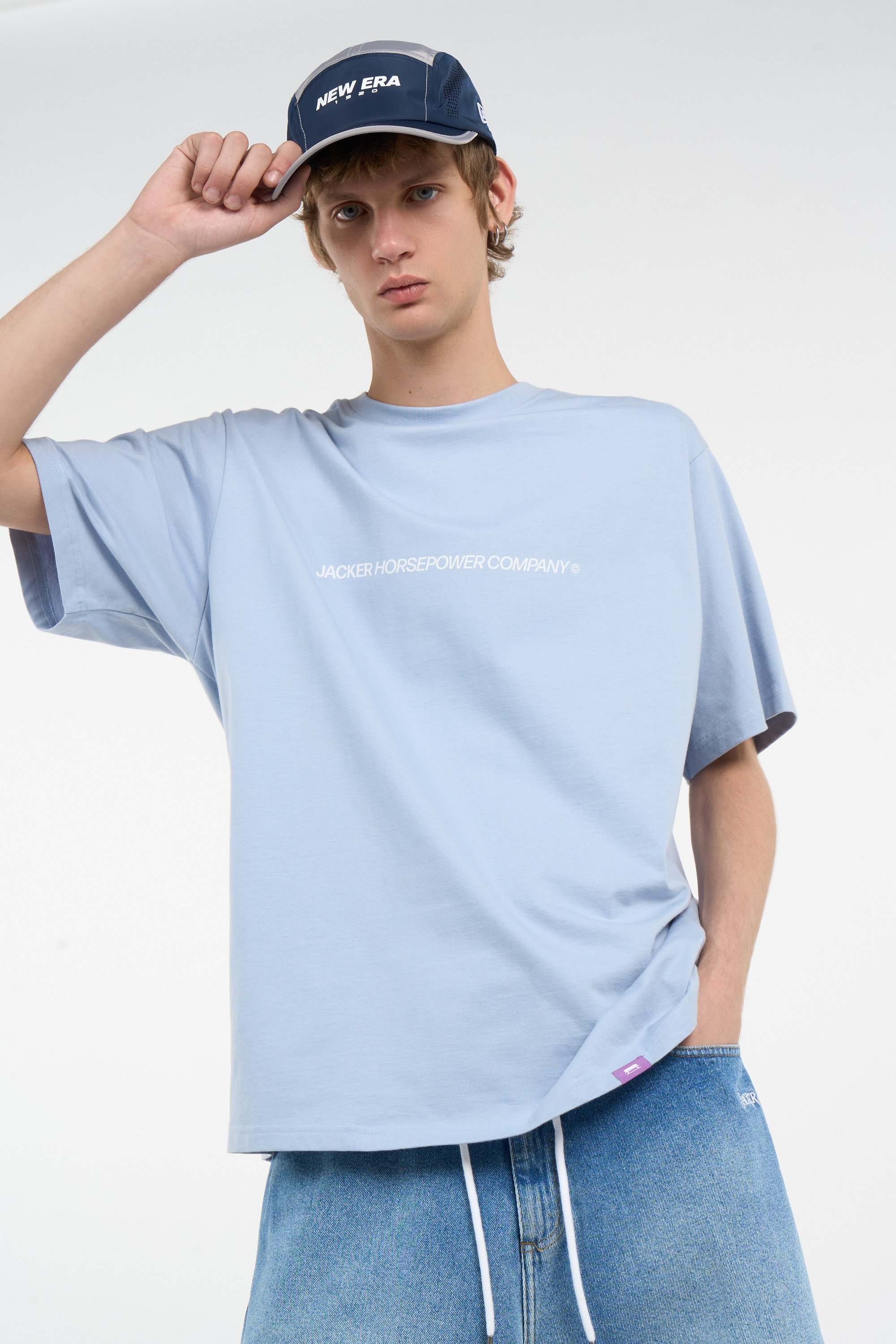 Tee-shirt | Bleu JACKER Homme