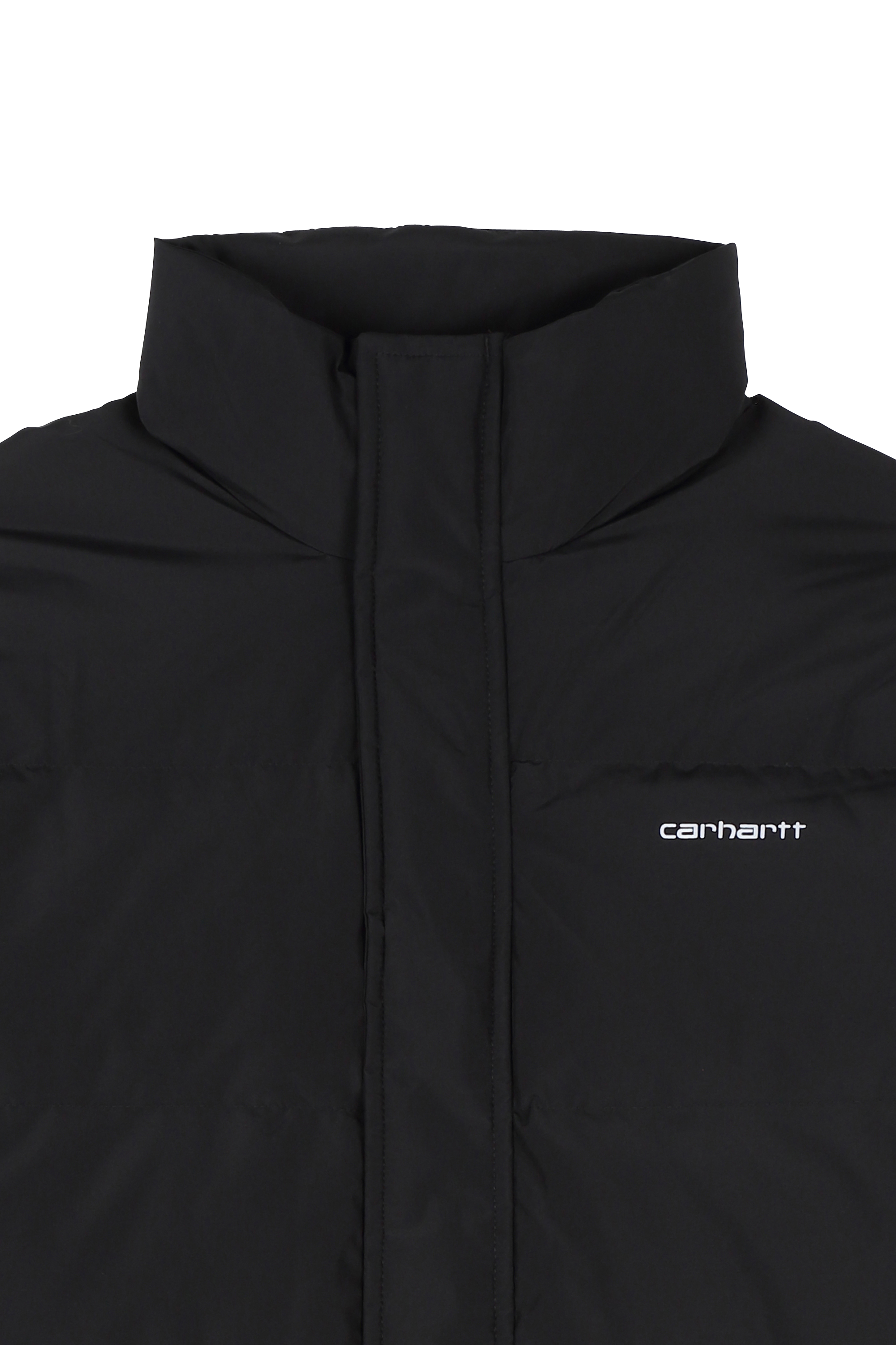 Puffer jacket with high collar CARHARTT WIP Black
