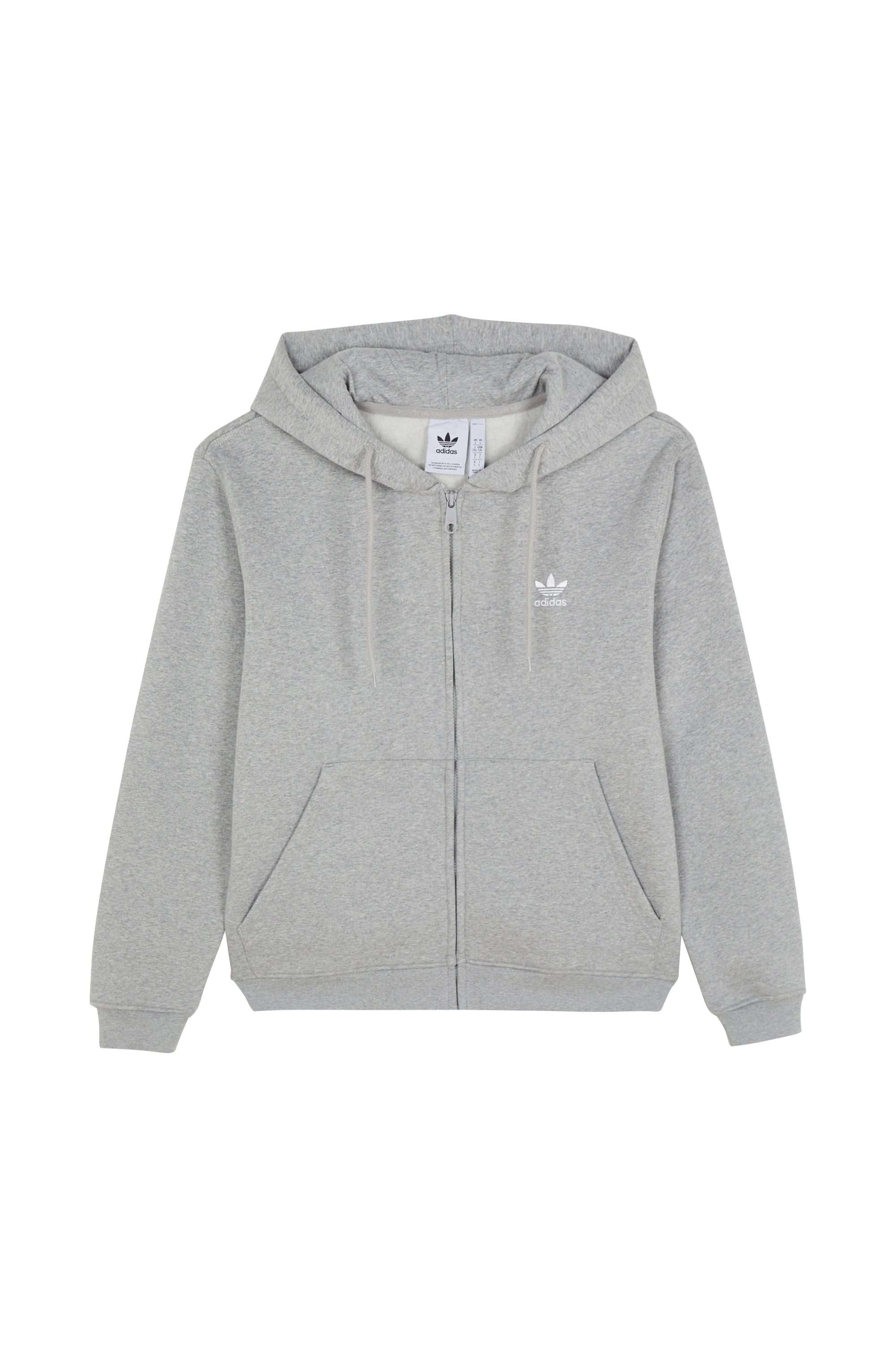 Hoodie zippé Gris