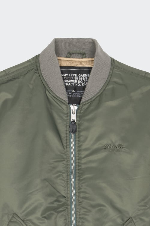 SCHOTT Bomber jacket Green