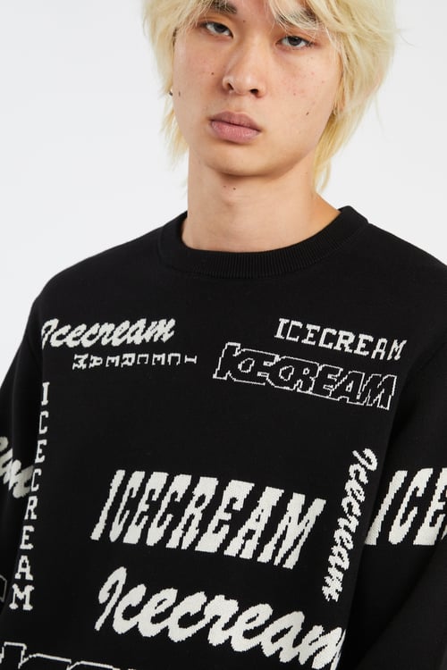 ICE CREAM Pull Noir