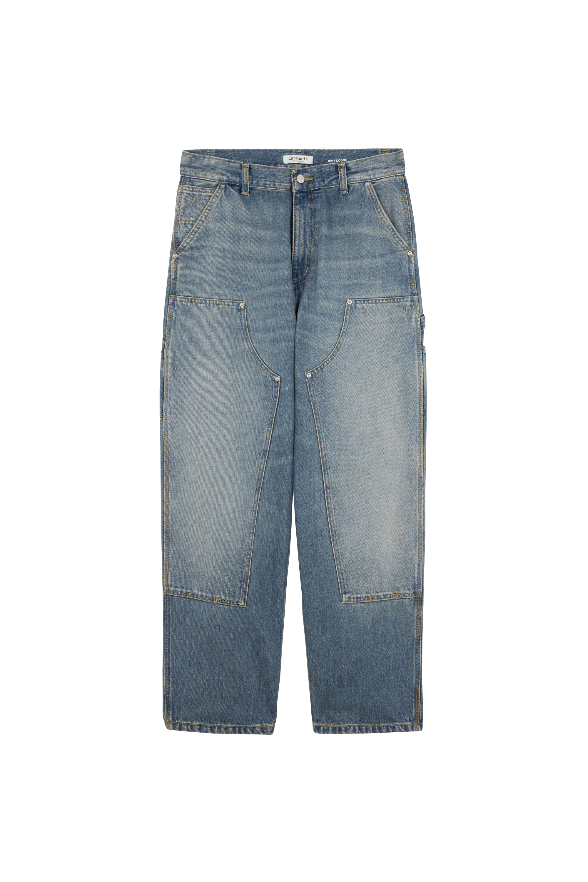 Jean W' Brandon Double Knee Pant Grind wash