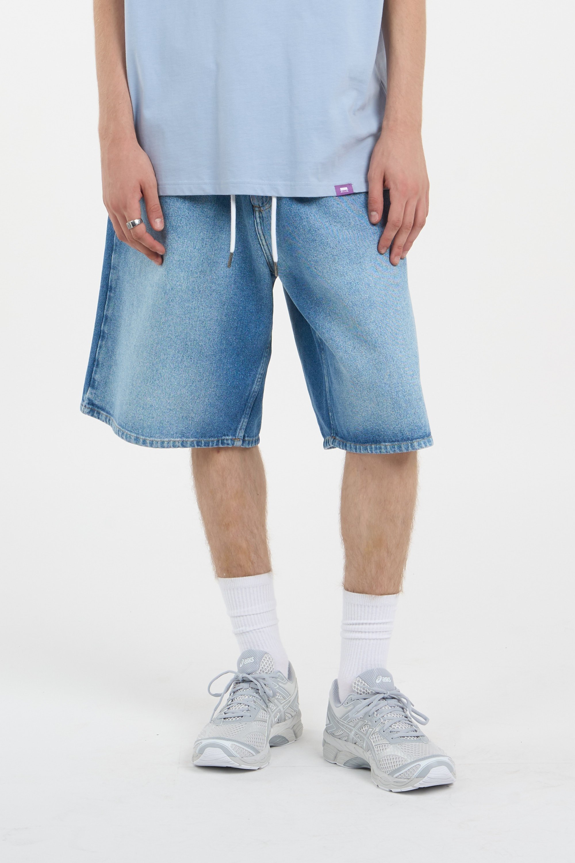 Cotton Bermuda shorts | Blue JACKER Men