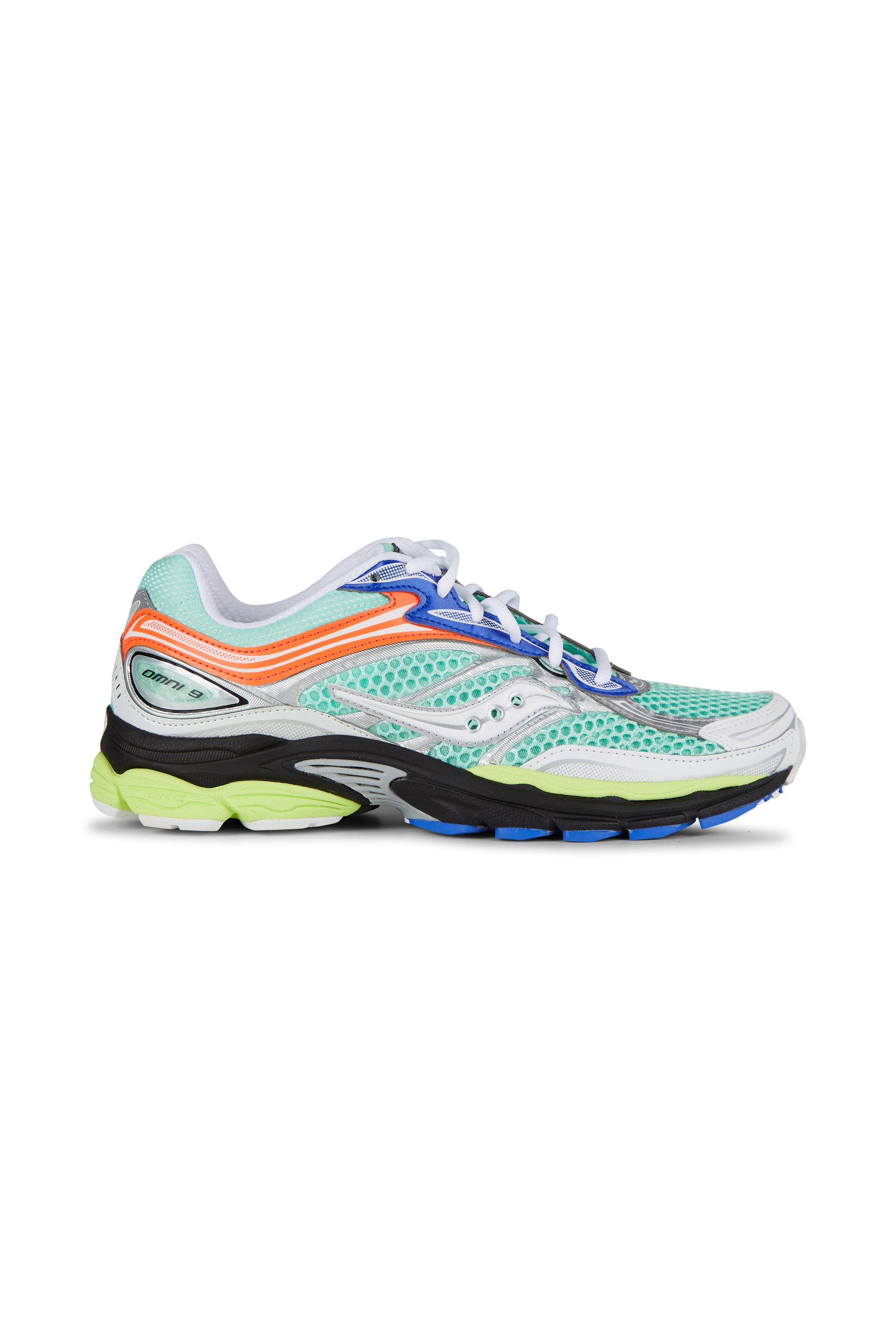 Men?s Storm 96 LO fabric and leather sneakers PROGRID OMNI 9 Mint multi