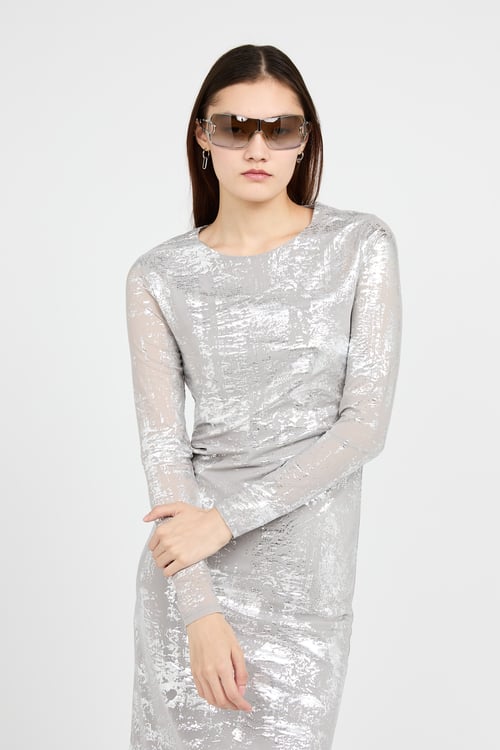 NOISY MAY Robe Gris