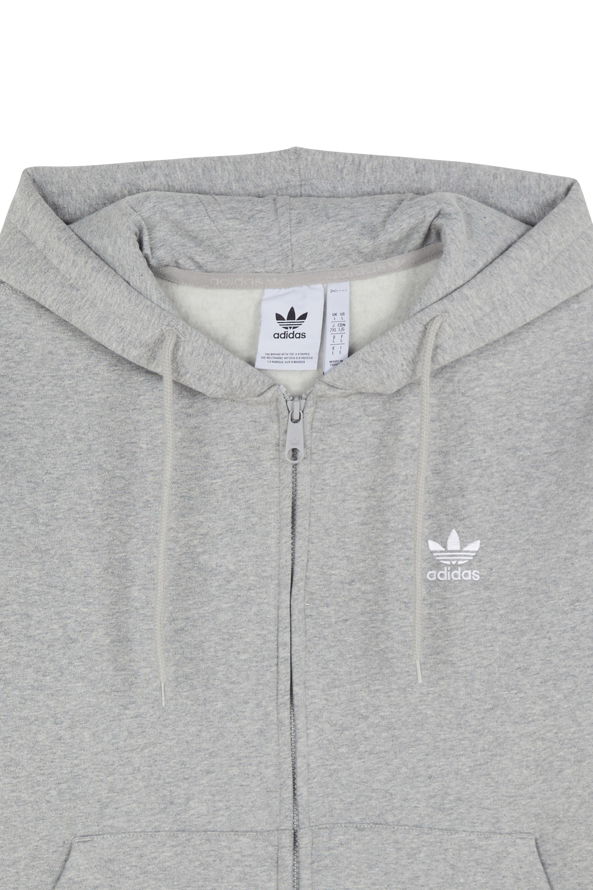 Hoodie zippé Gris