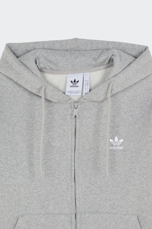 ADIDAS Hoodie zippé Gris