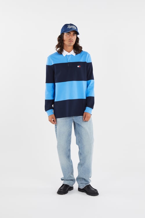 TOMMY JEANS Polo shirt Blue