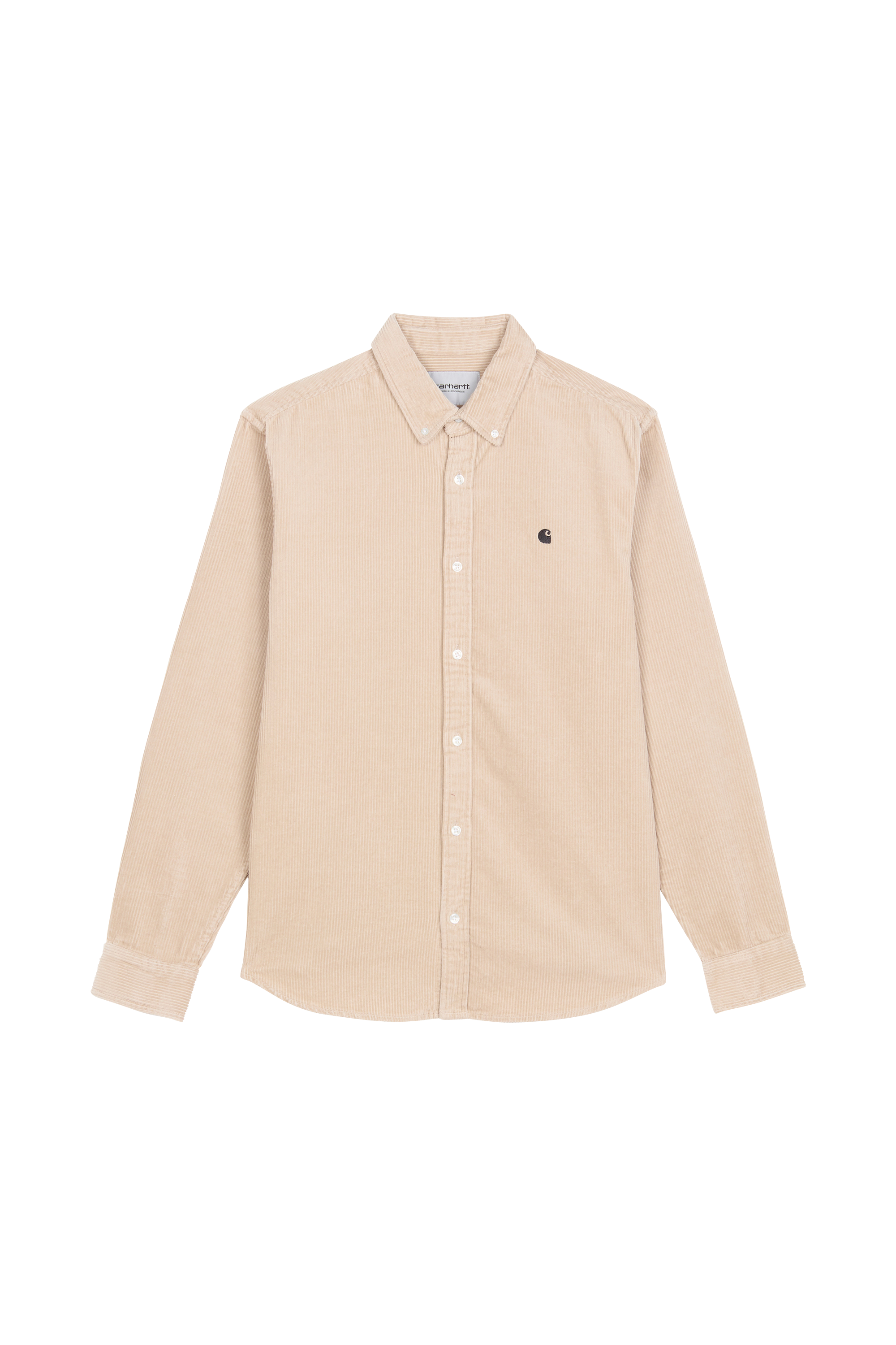 American collar cotton overshirt CARHARTT WIP Beige