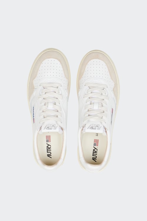 AUTRY Baskets Blanc