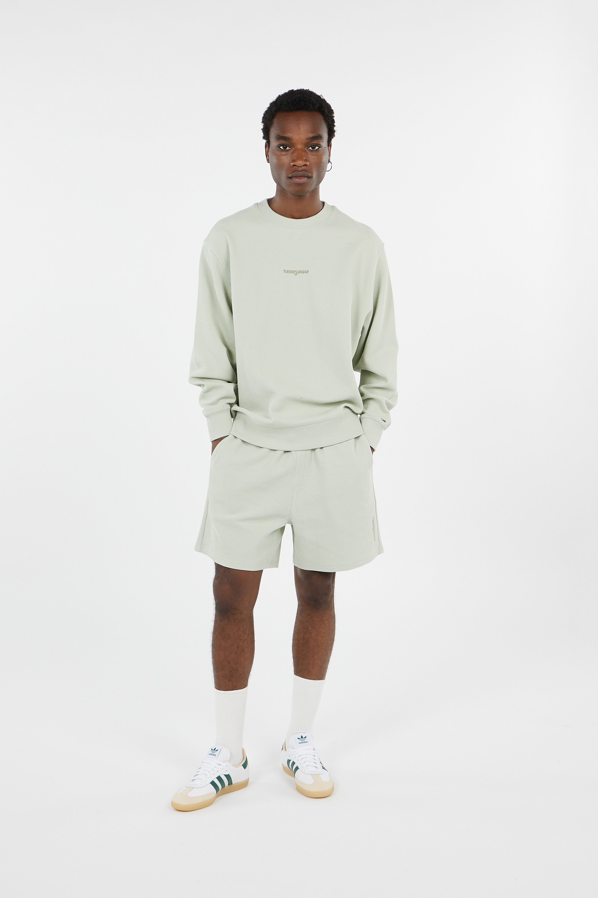 Sweatshirt TOMMY JEANS Vert