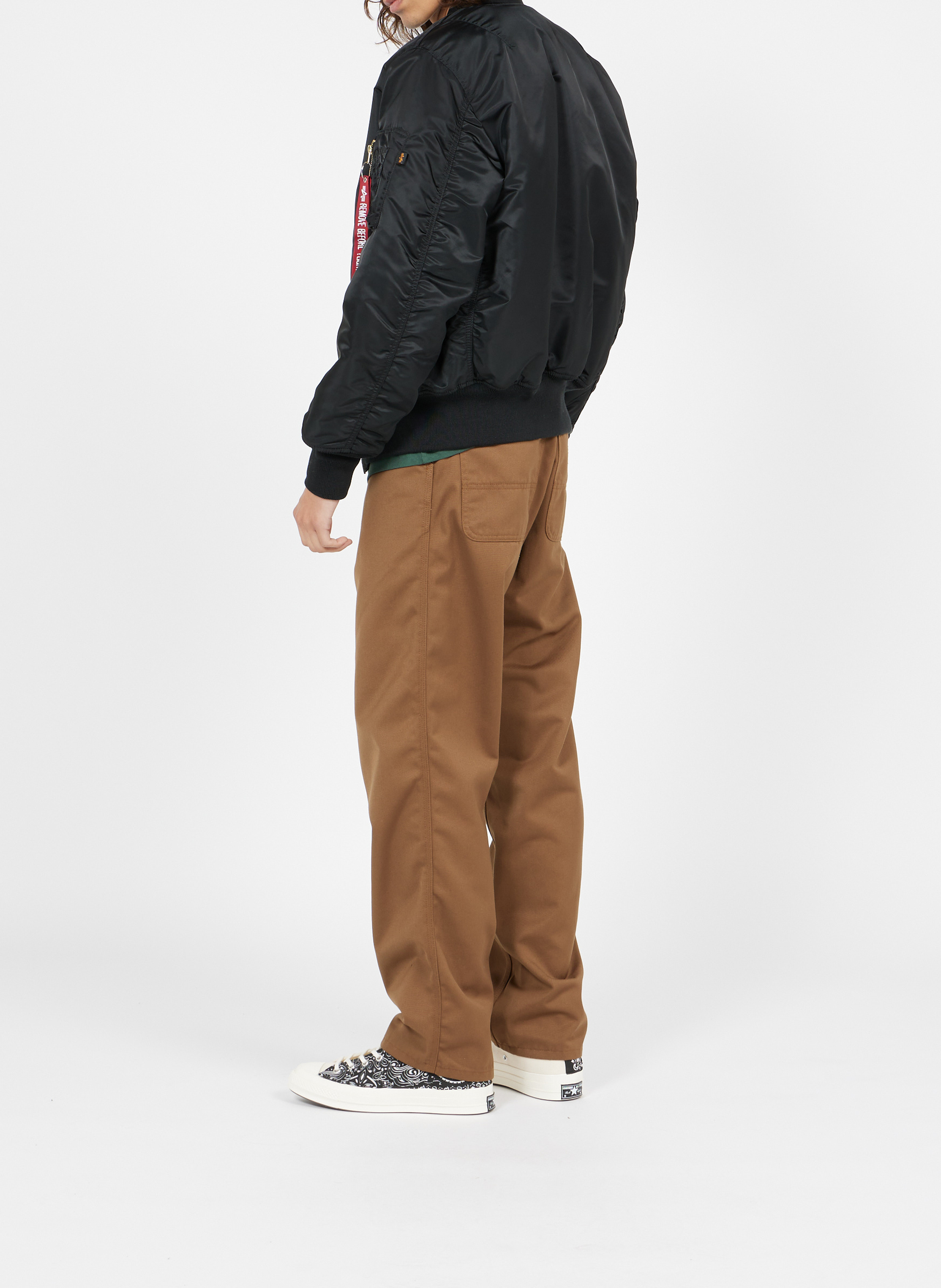 bomber | Black ALPHA INDUSTRIES Men