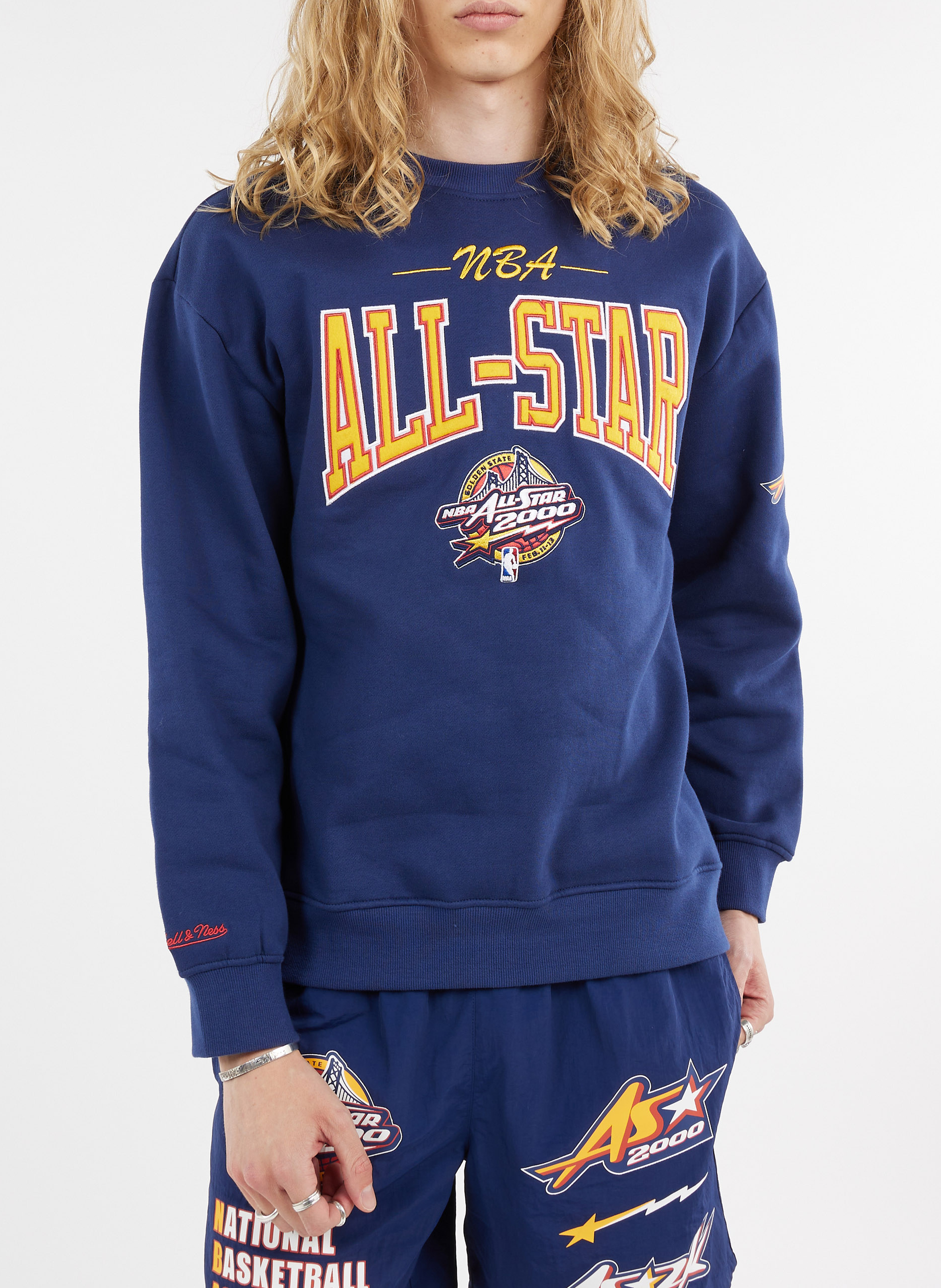 Sweatshirt | Bleu MITCHELL & NESS Homme