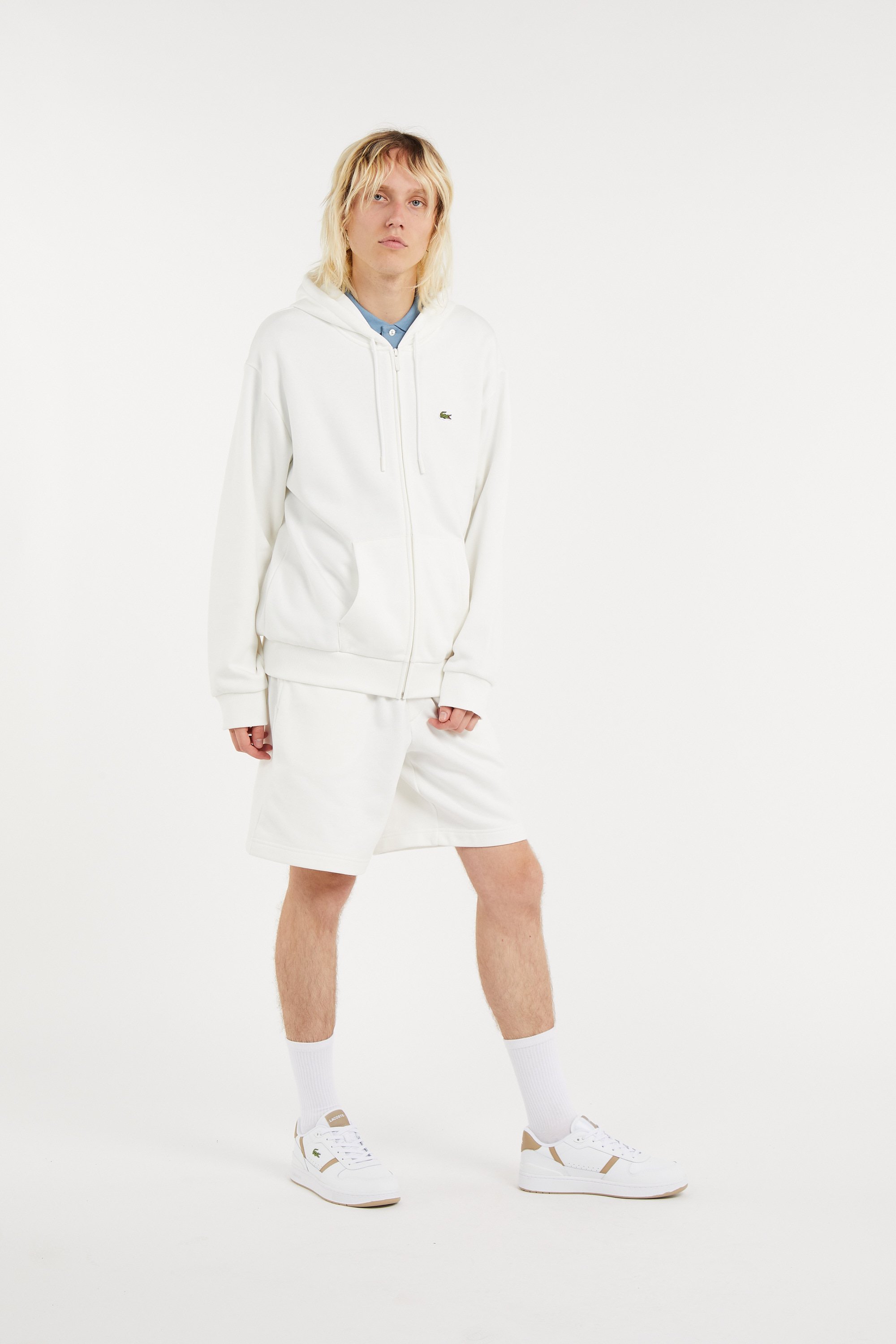 Sweat LACOSTE Blanc