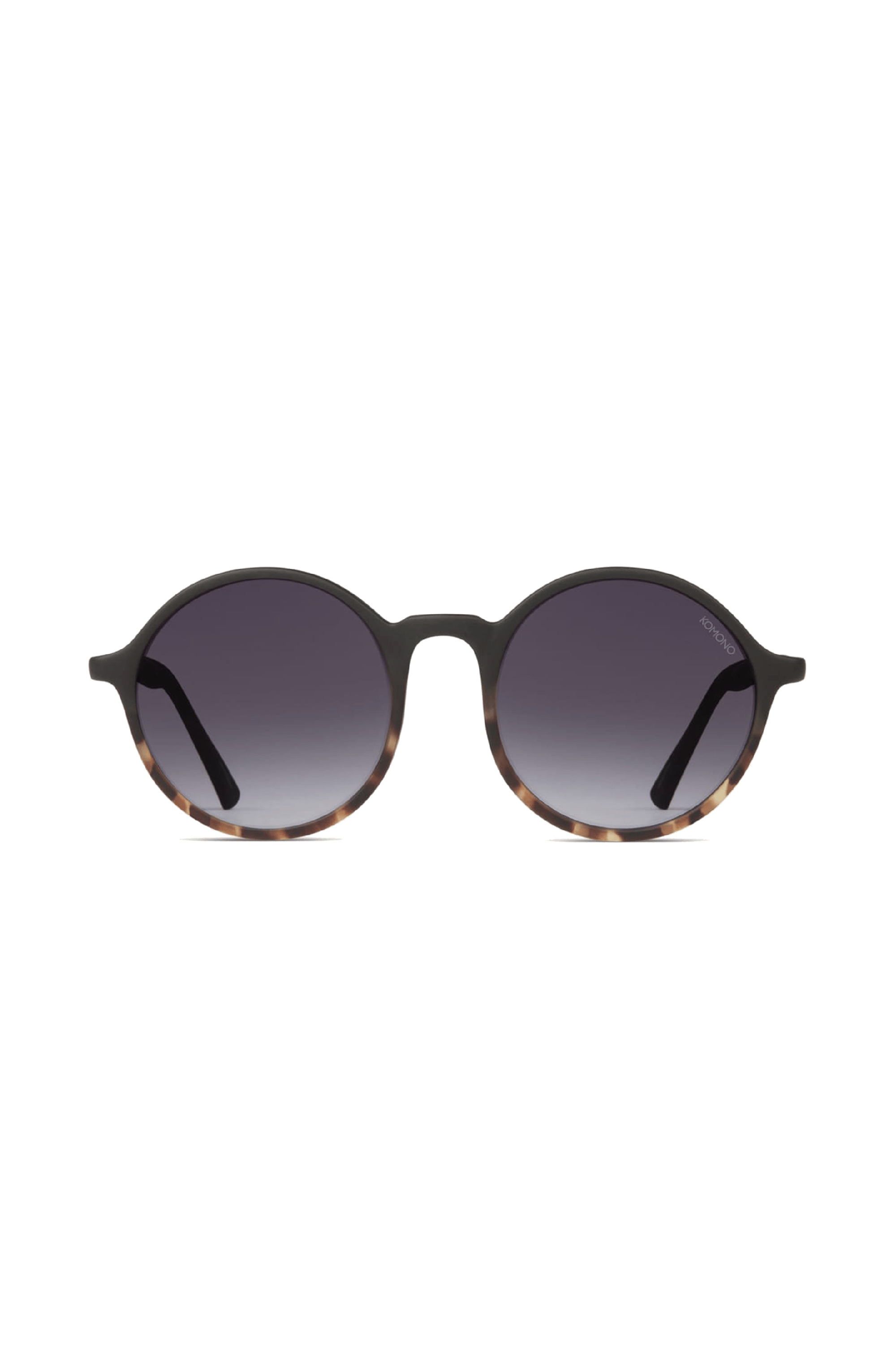 Lunettes de soleil rondes KOMONO Noir