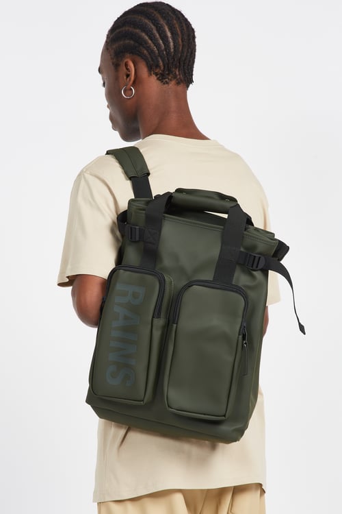 RAINS Backpack Green