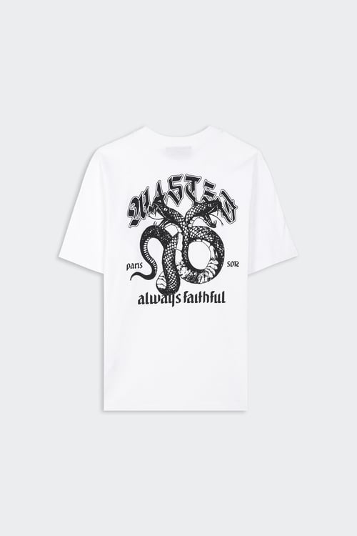 WASTED T-shirt Blanc