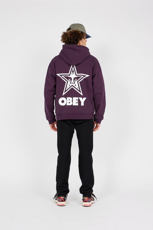 OBEY Hoodie Violet