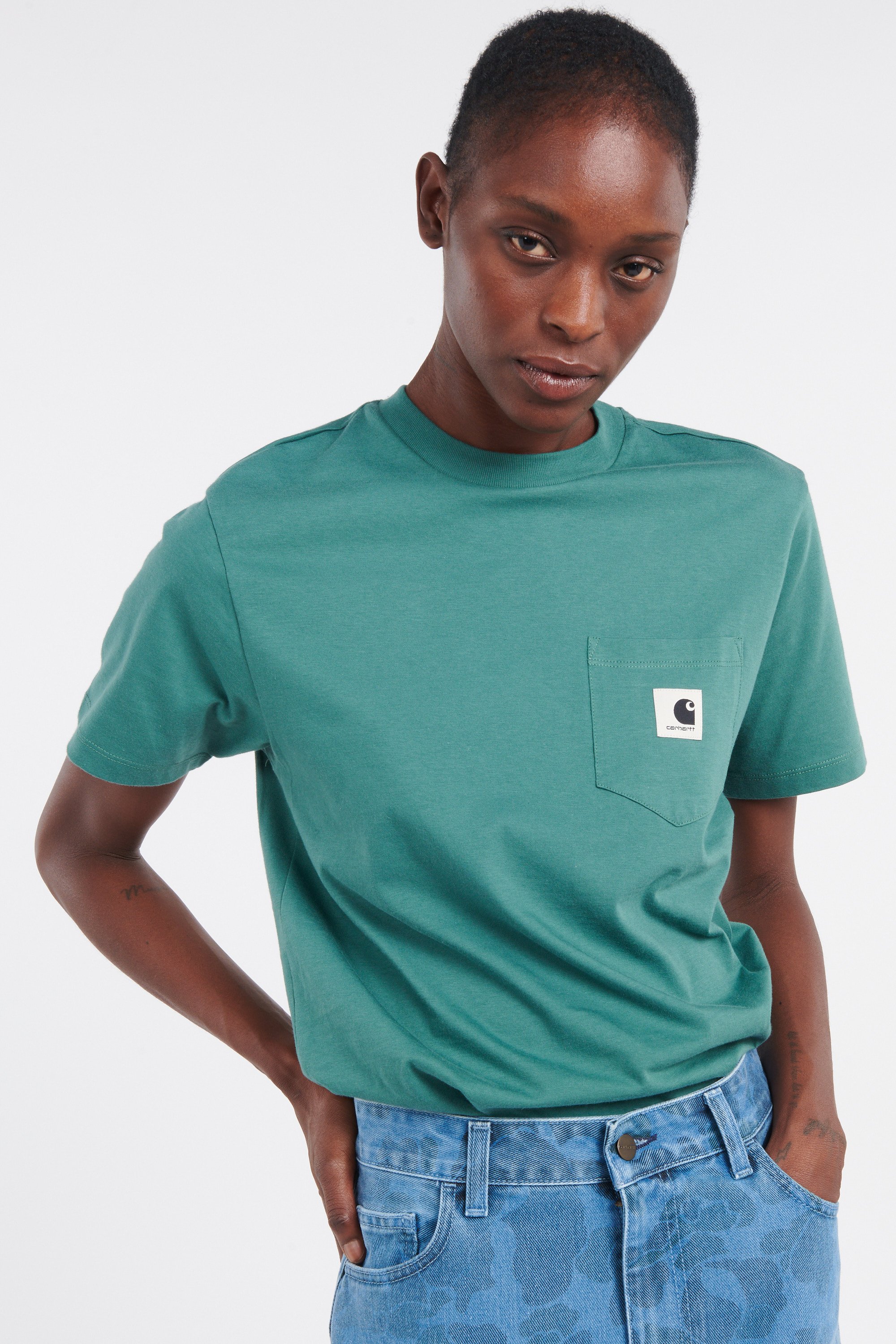 T-shirt | Vert CARHARTT WIP Femme