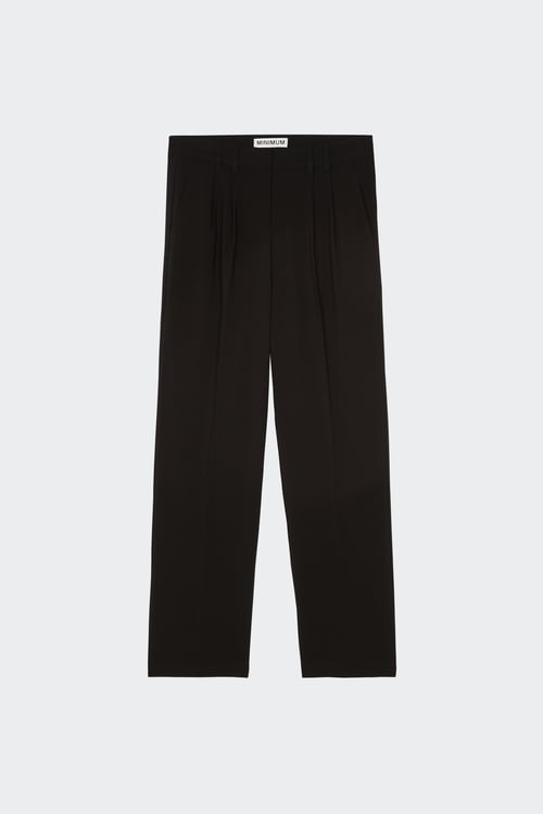 MINIMUM Pantalon Noir