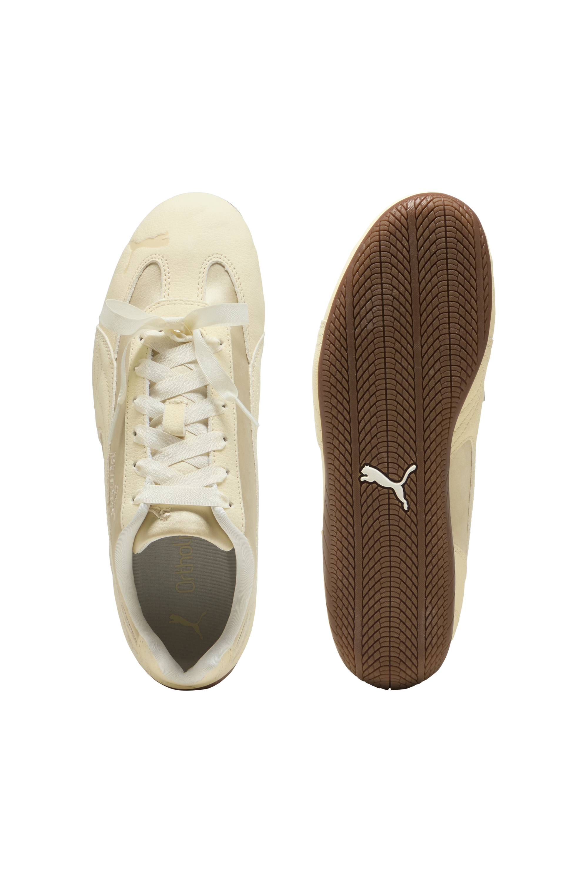 Men?s Storm 96 LO fabric and leather sneakers | Yellow PUMA Women