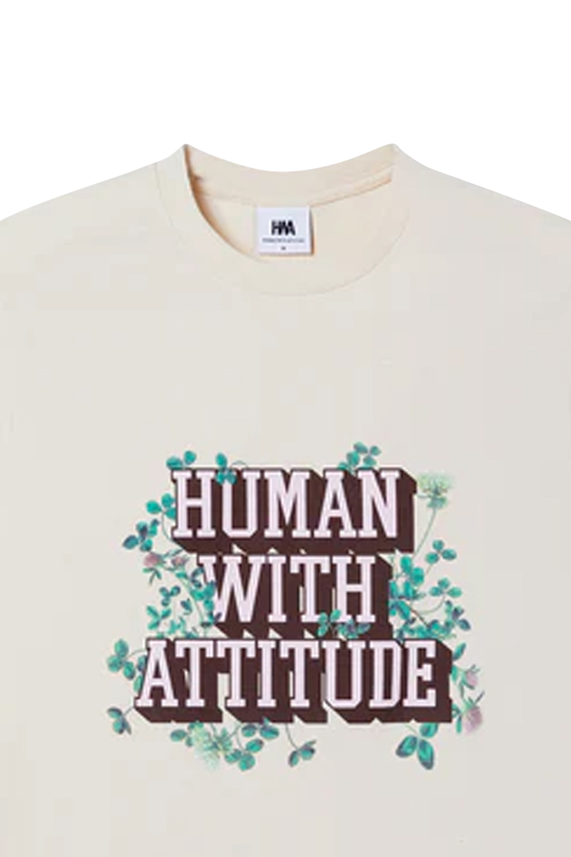 T-shirt HUMAN WITH ATTITUDE Beige
