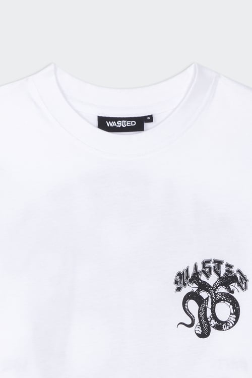 WASTED T-shirt Blanc