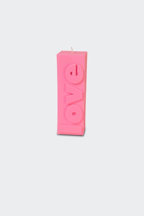 FLAMINGO CANDLES Bougie Rose