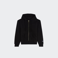 zip-up hoodie Full Zip Hoodie  Black