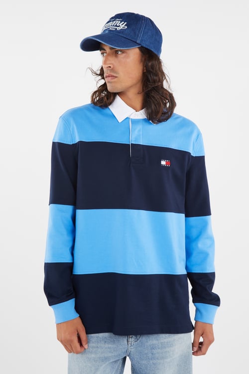 TOMMY JEANS Polo shirt Blue