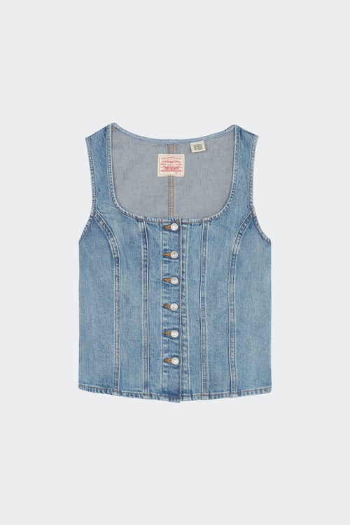Corset - Taille M Bleu