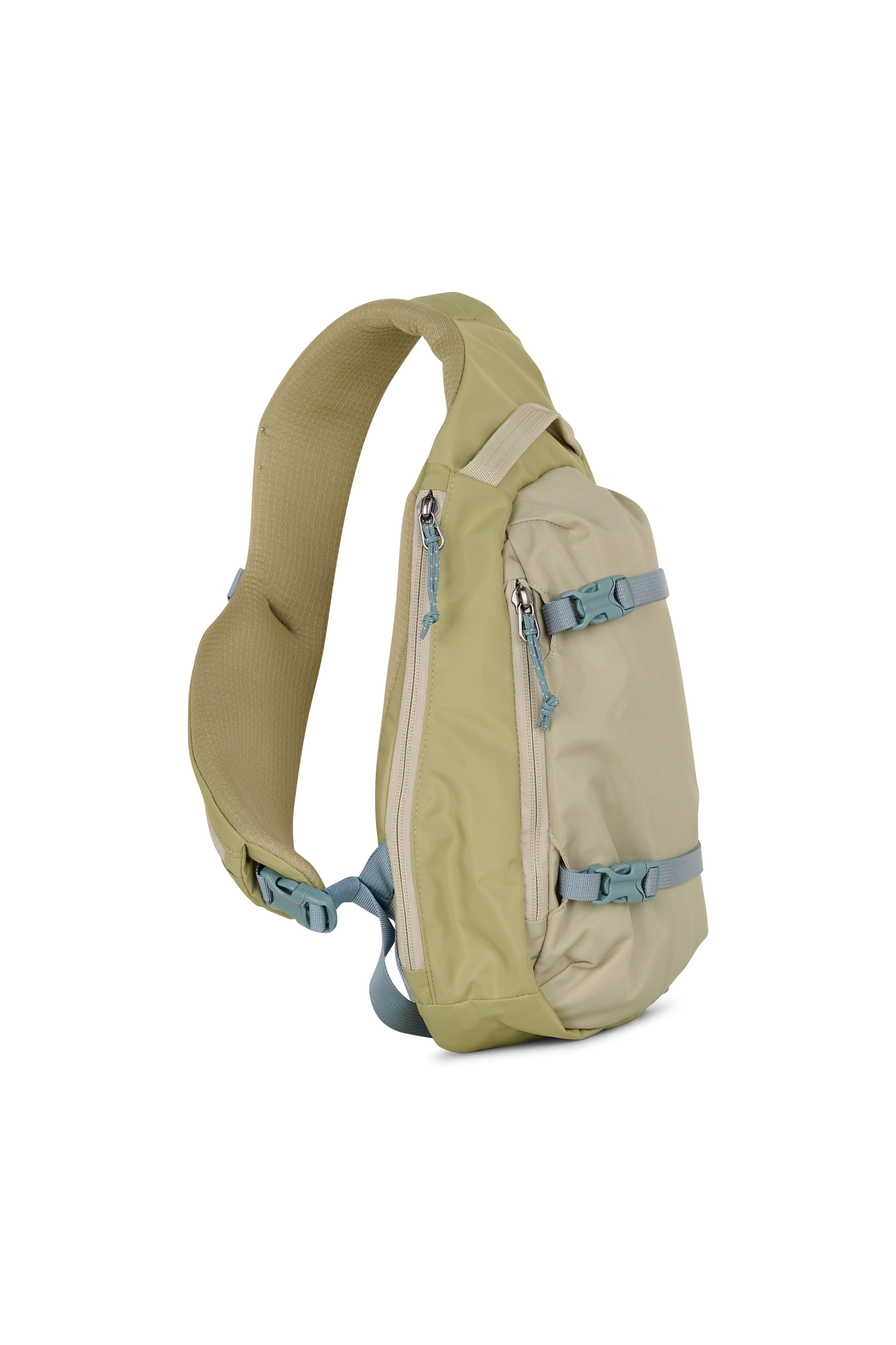 Sac banane zippé uni  Beige