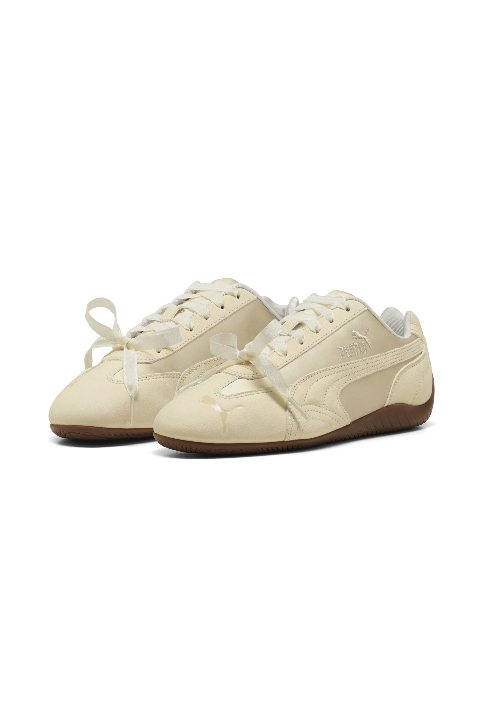 Men?s Storm 96 LO fabric and leather sneakers | Yellow PUMA Women