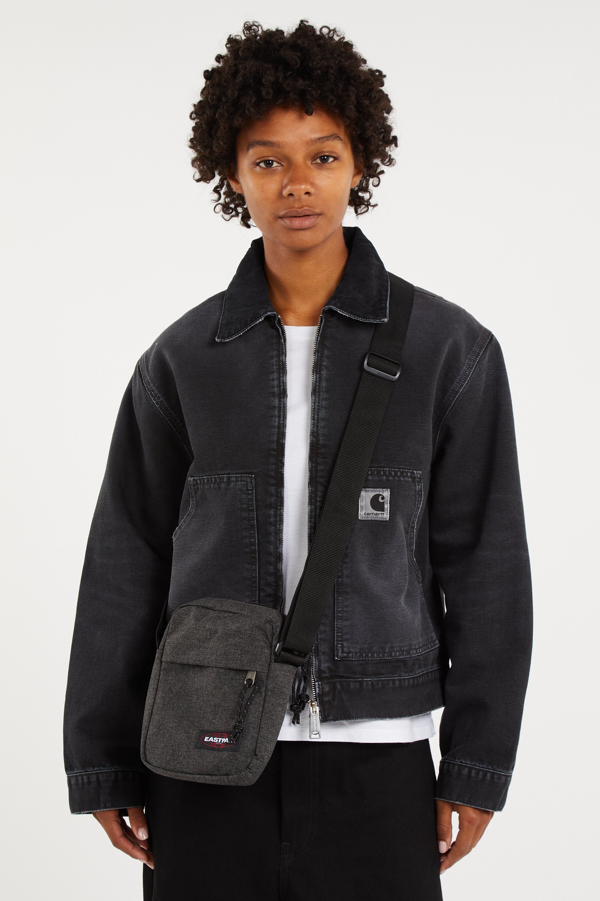 Sacoche en toile EASTPAK Gris
