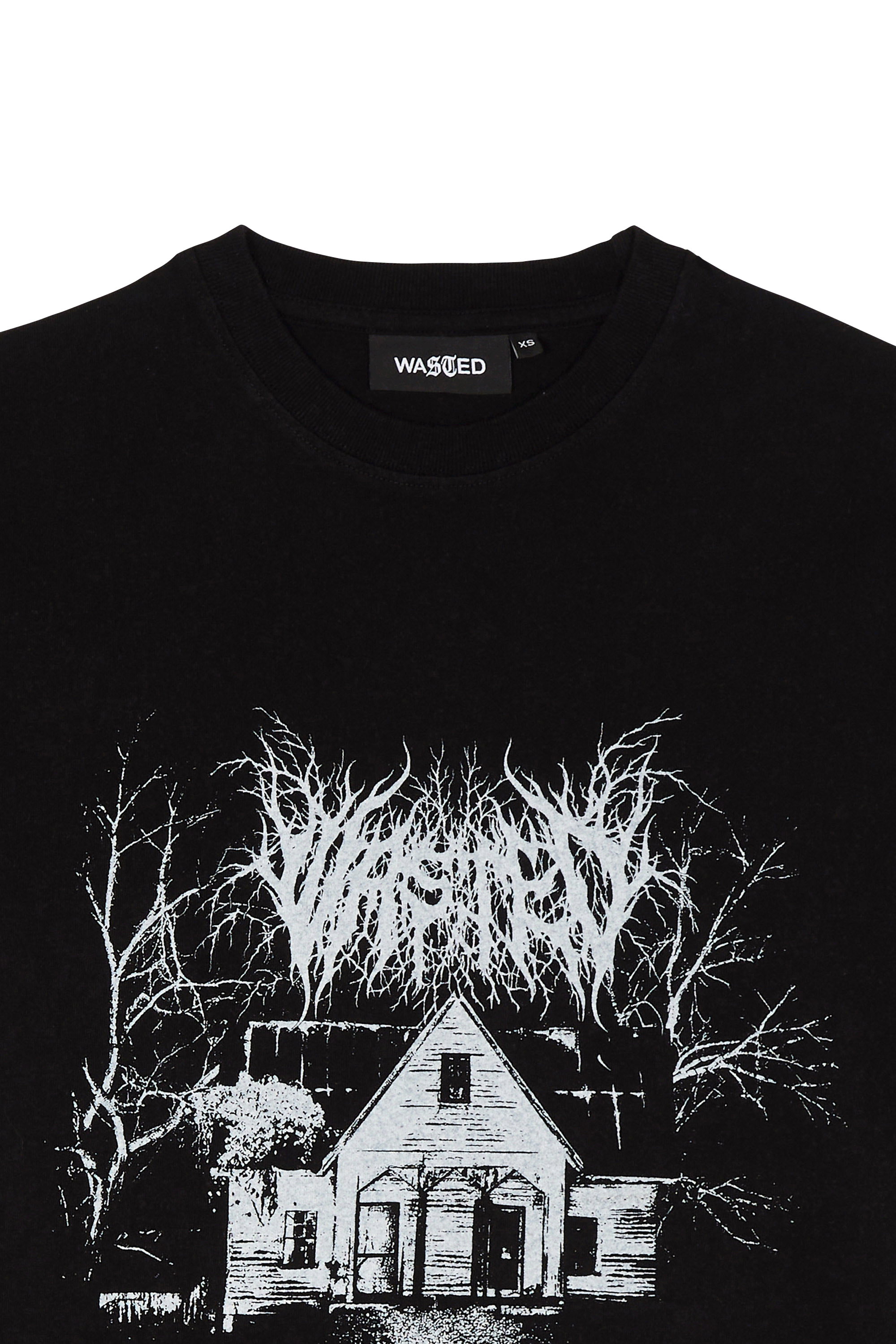 T-shirt | Noir WASTED Homme
