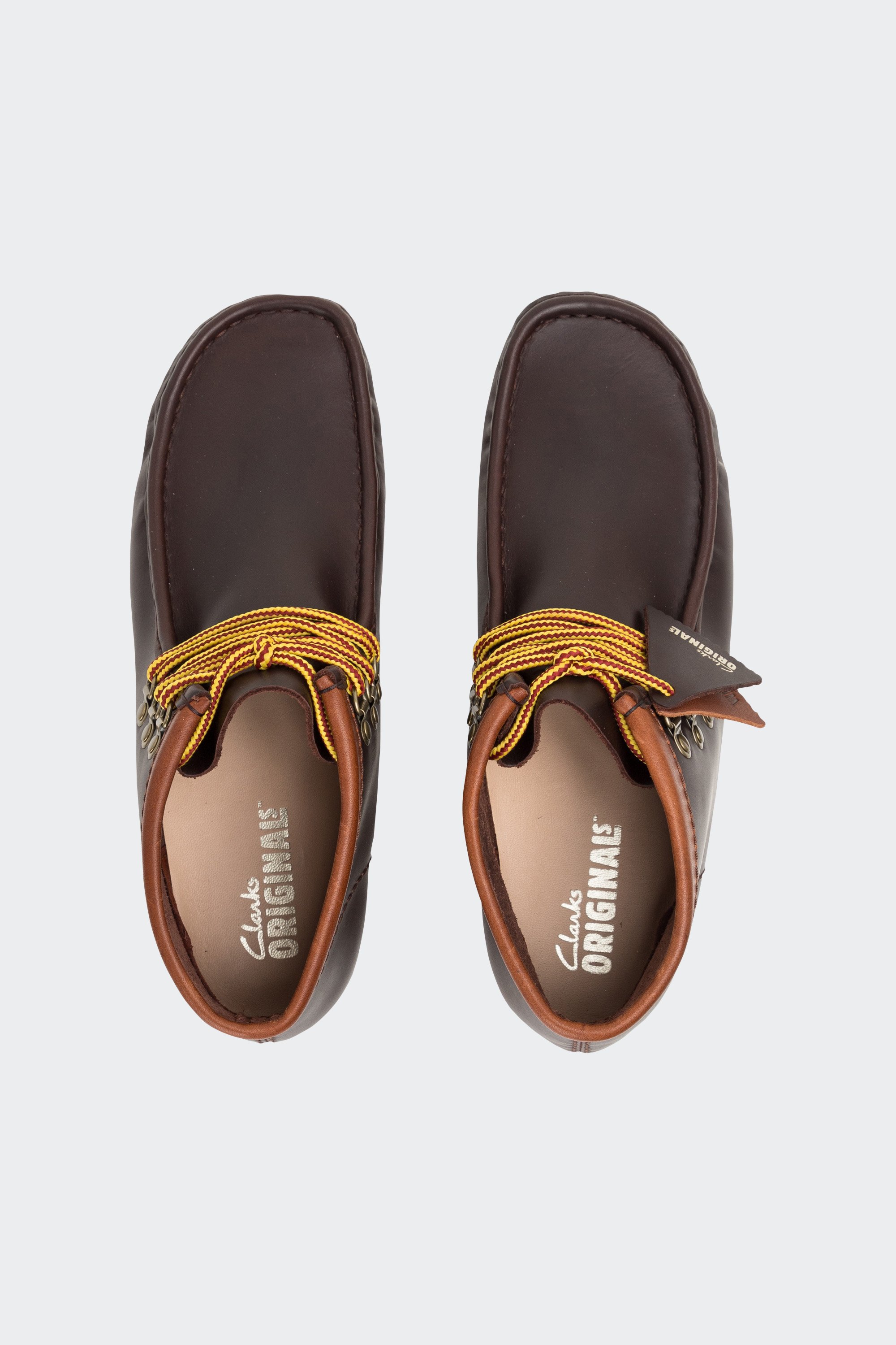 Heeled leather mid-calf boots | Purple by CLARKS ORIGINALS Heeled leather mid-calf boots Purple