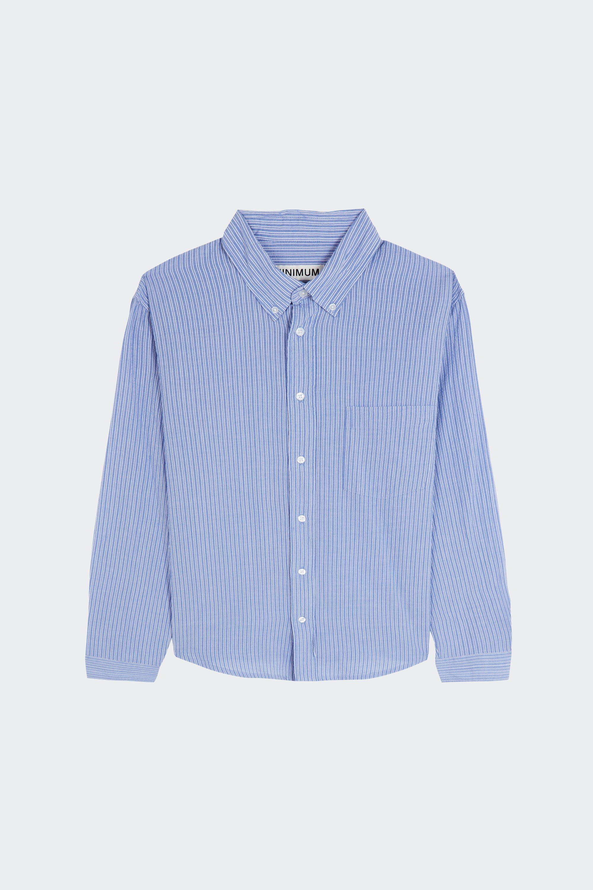 Shirt | Blue by MINIMUM Shirt Blue