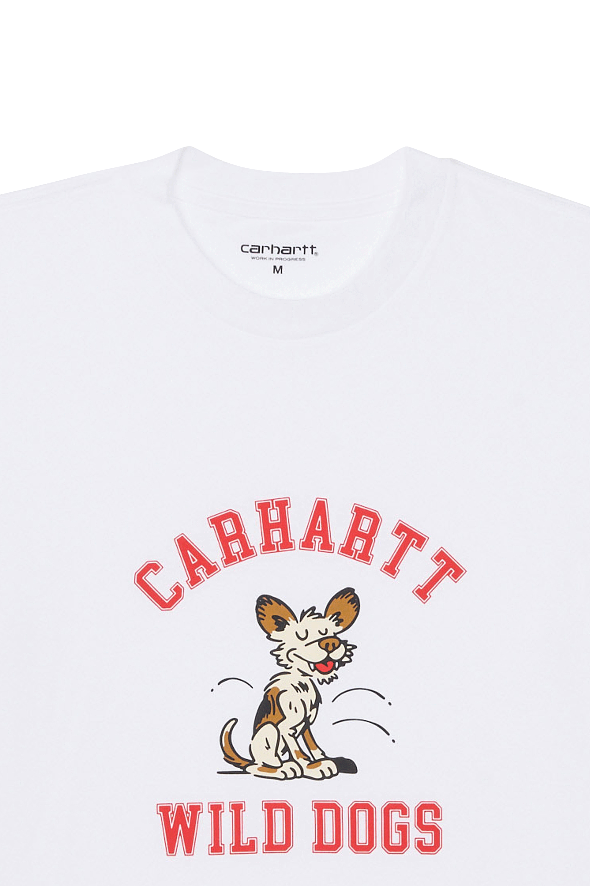 Regular-fit round-neck cotton T-shirt White