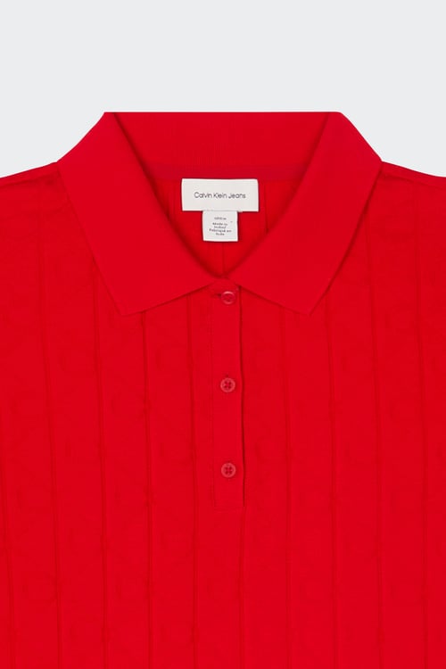 CALVIN KLEIN Robe Rouge