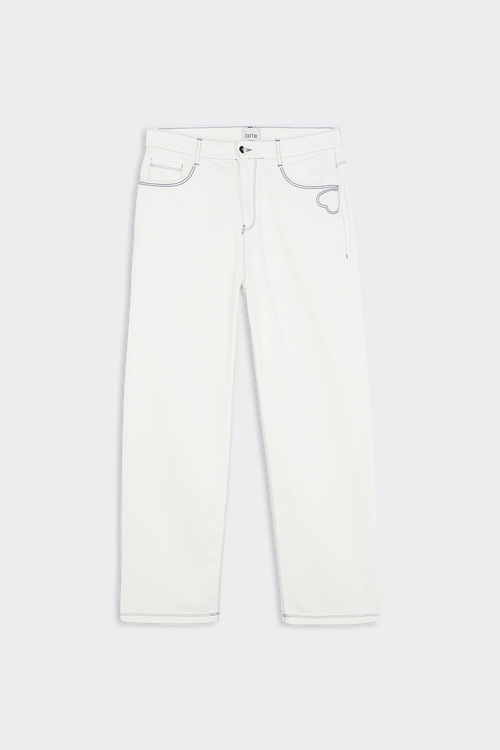 ARTE ANTWERP Pantalon Blanc