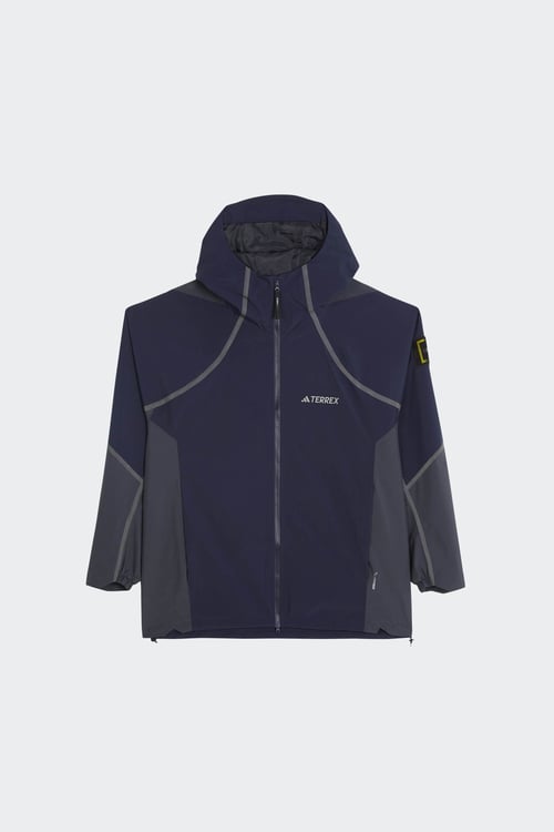 ADIDAS Parka Bleu