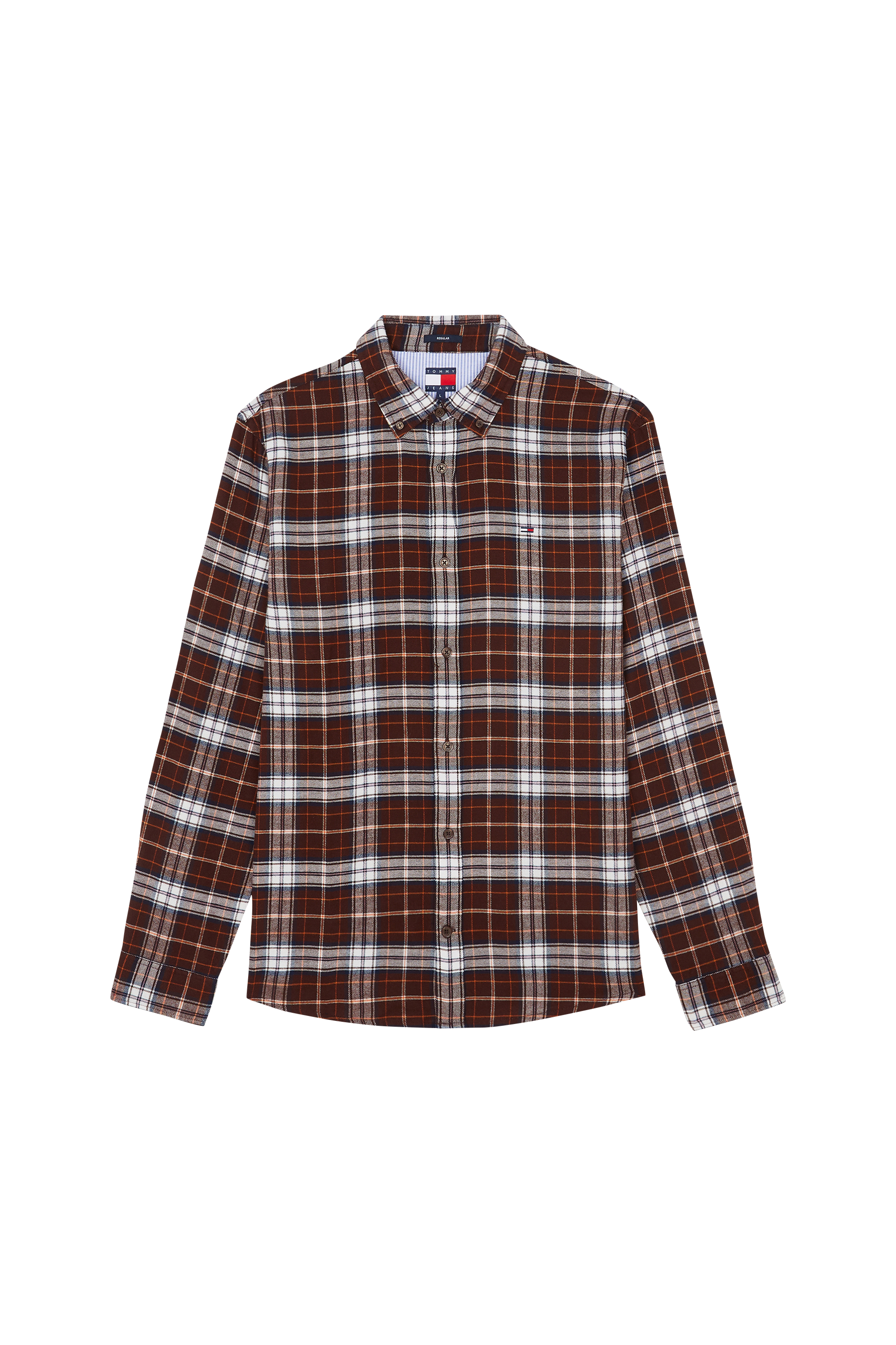 Chemise TOMMY JEANS Marron