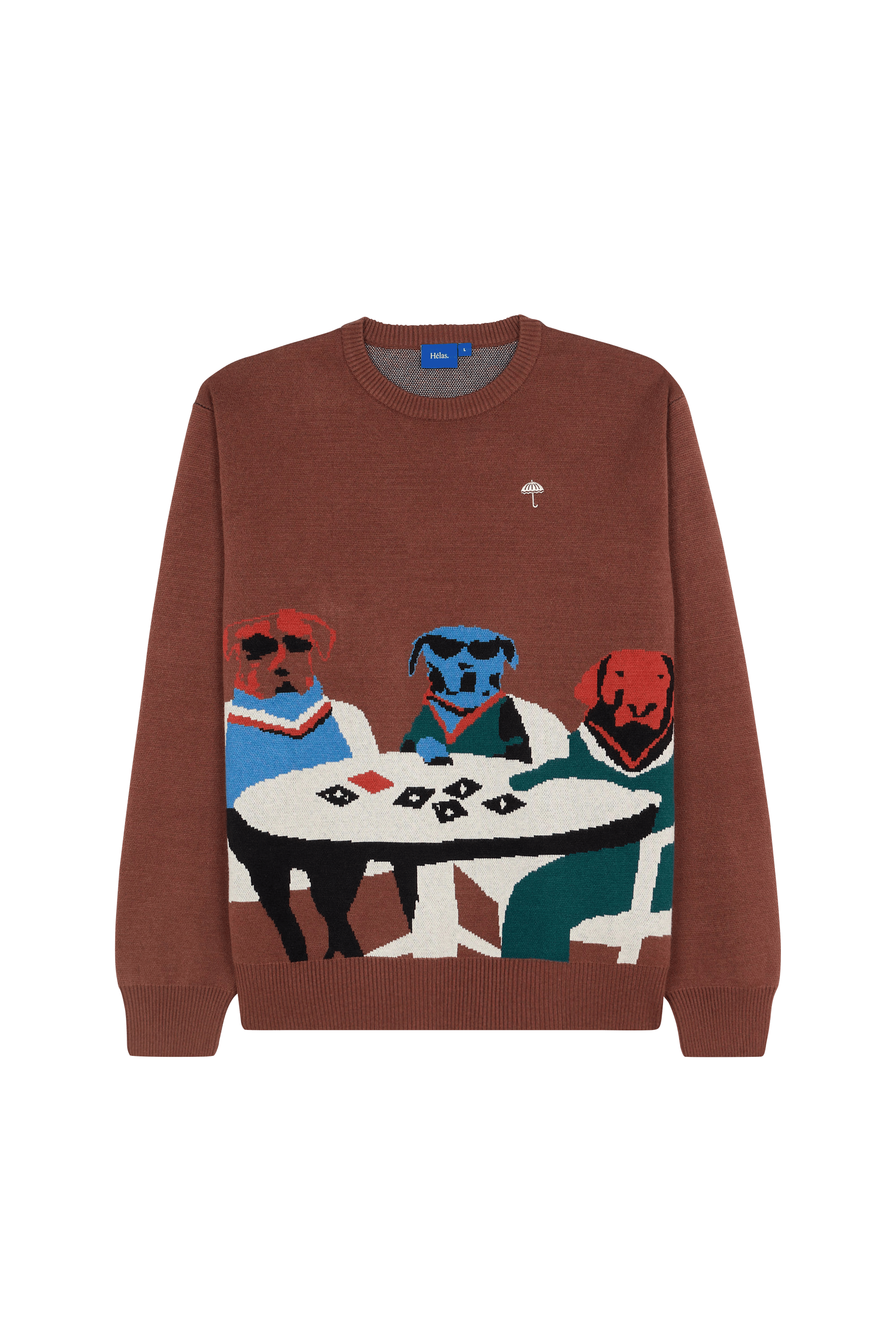 Sweater HELAS Brown