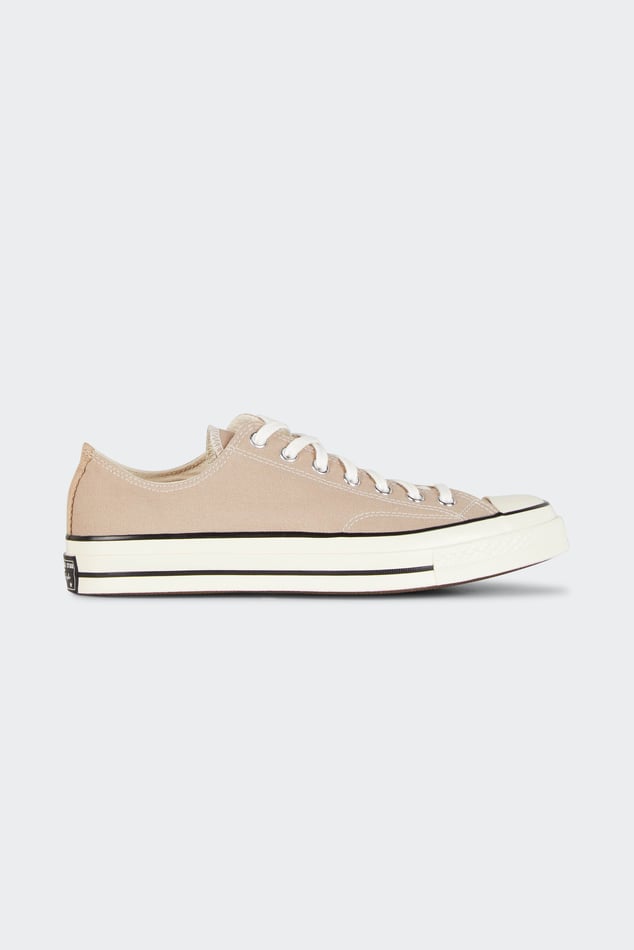 Converse basse beige homme hot sale